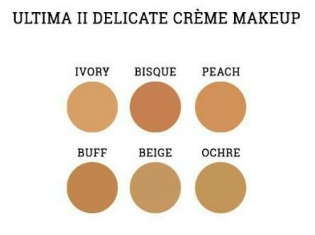 Ultima ll Delicate Creme Makeup Powder Refill, Refill bedak padat