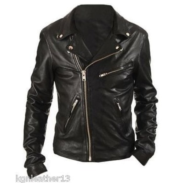Jaket Ramones Changcuters Kulit Asli Domba - NK 133
