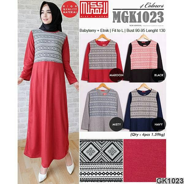 Gamis Dewasa | Baju Muslim | Busana Muslim