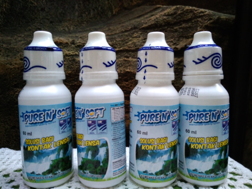 Cairan Softlens/air Pembersih Softlens 60ml Depkes
