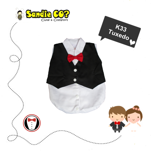 Jumper Premium Baju Pesta Tuxedo Bayi Keren