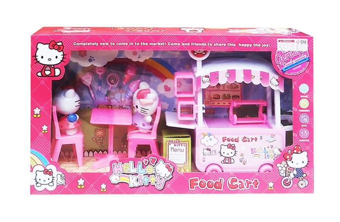 Mainan Anak HELLO KITTY FOOD CART