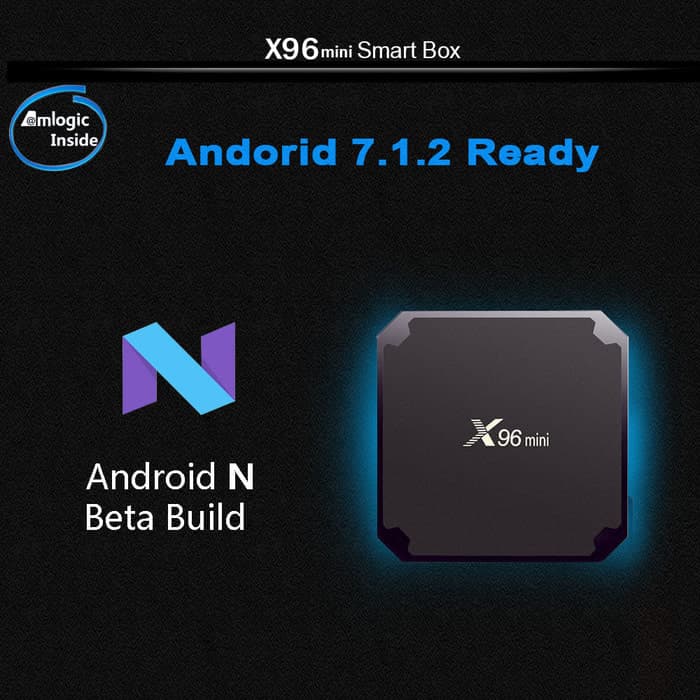 New Android 7.1 Nougat - Android Tv Box X96 Mini Ram 1g Rom 8g