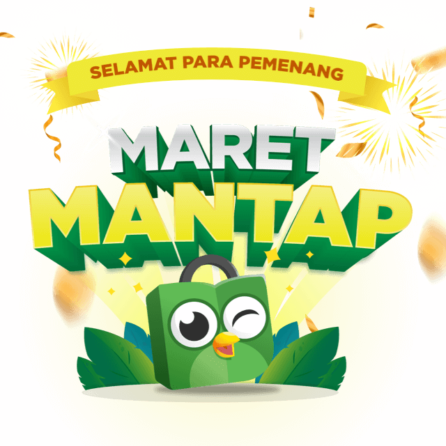 Cek Daftar Pemenang Undian Tokopedia Maret Mantap