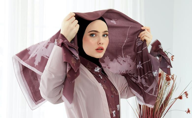 Hijab. Viscose