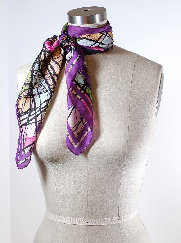 Yuk intip 8 tips jitu memakai syal supaya tetap stylish - Double Wrap French Knot