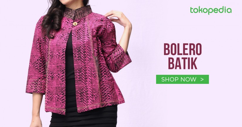 JUAL BOLERO BATIK