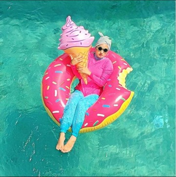 tips fashion hijab yang nyaman untuk liburan 2
