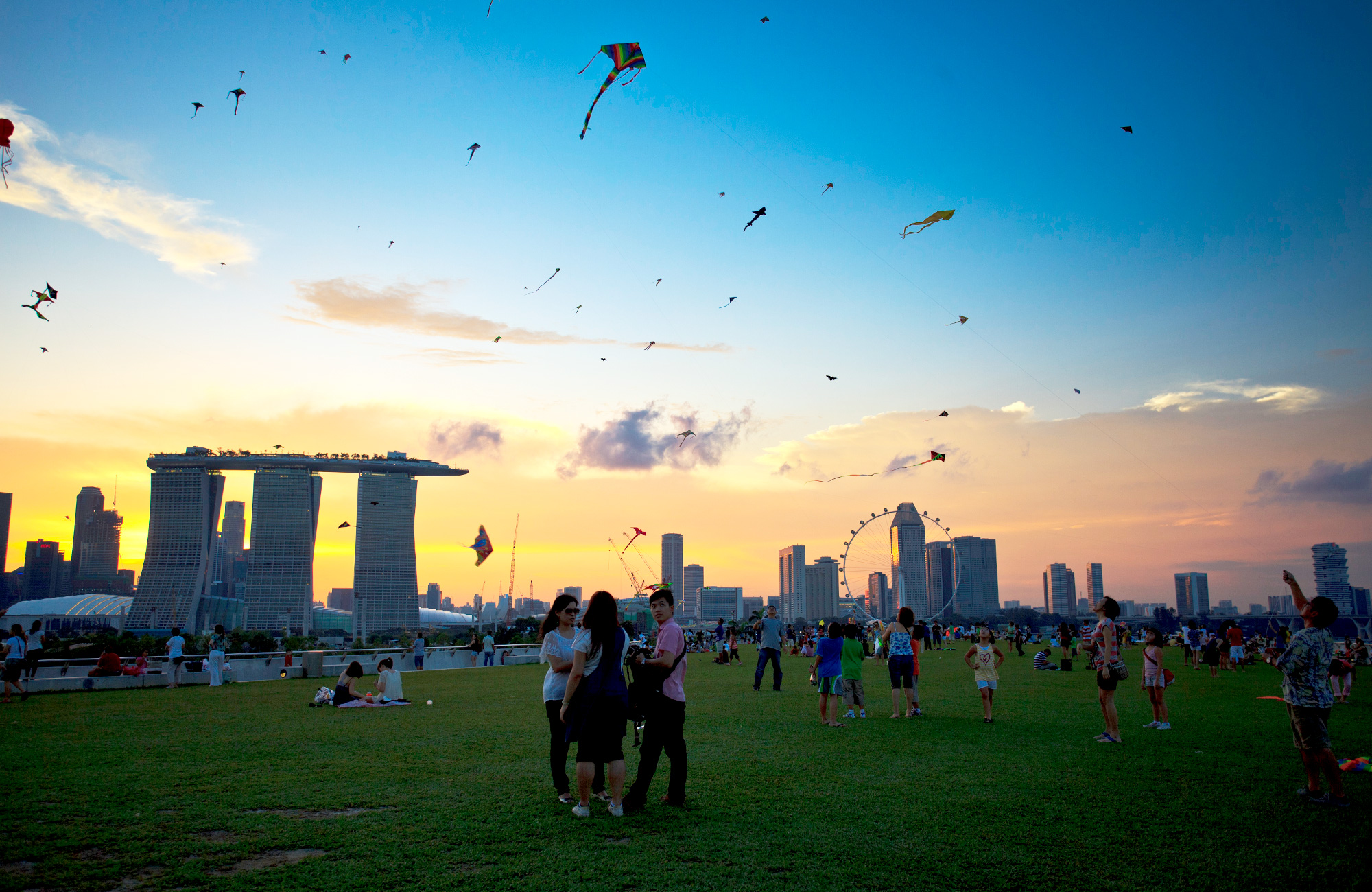 Tempat Wisata Gratis di Singapura - Marina Barrage