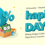 hapPAY DAYS: Belanja Pakai Cicilan 0% Dapat Bonus Voucher Rp 50 Ribu!