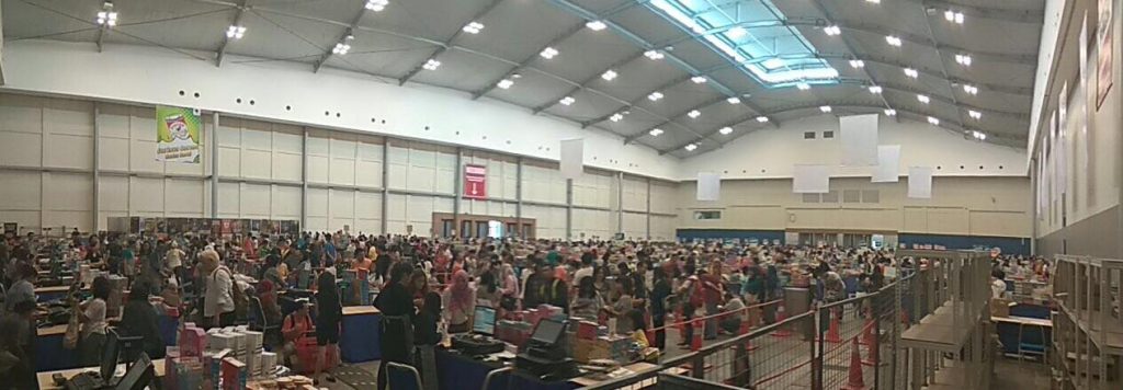 big bad wolf 2016 2017 suasana ramai