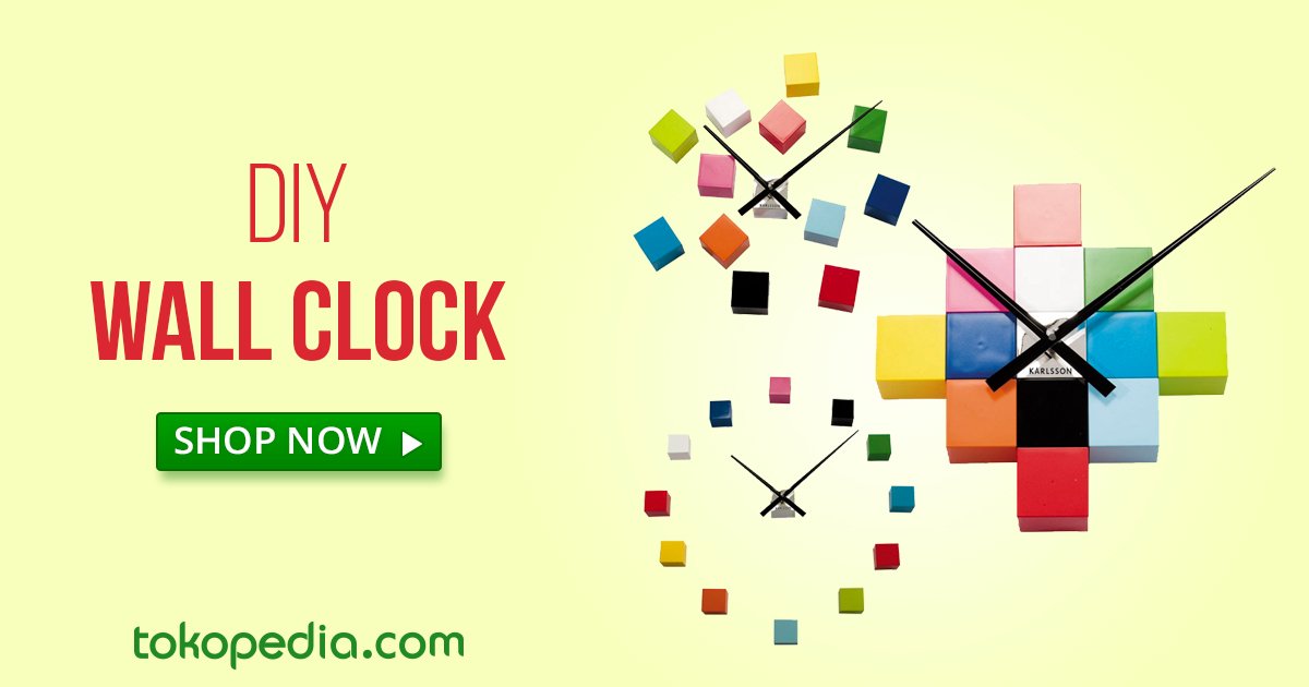 Jam Dinding DIY