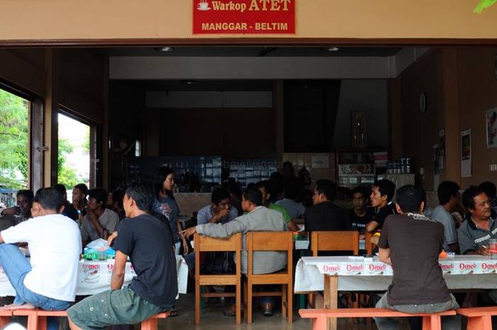 kedai kopi di Belitung - Warung Kopi Atet
