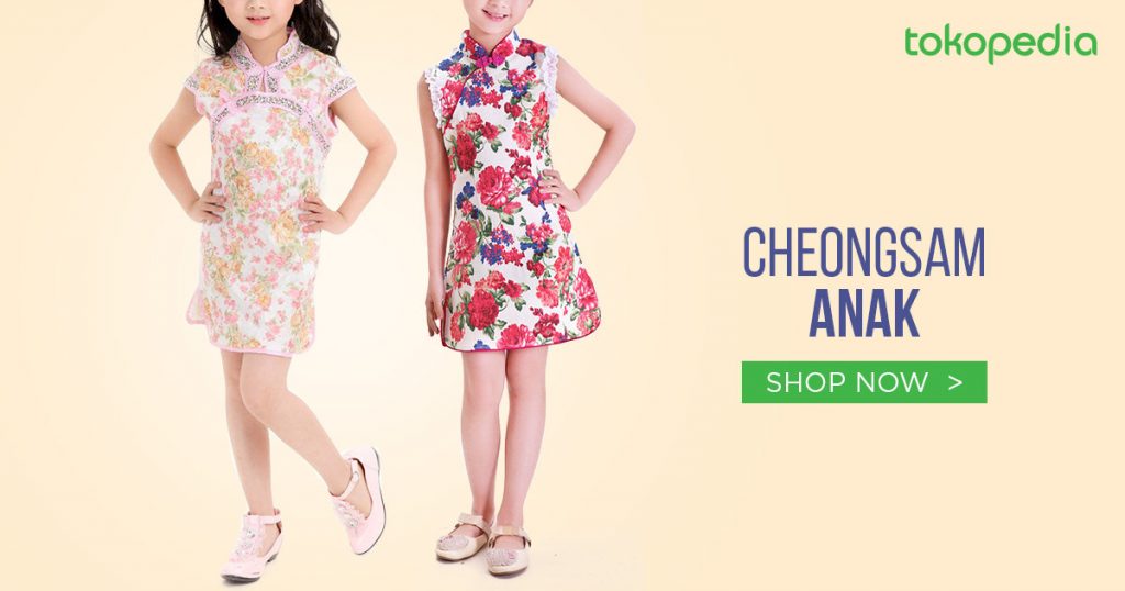 cheongsam anak