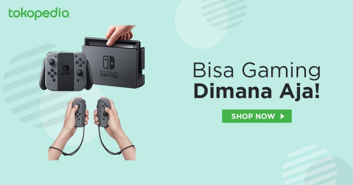 nintendo switch tokopedia
