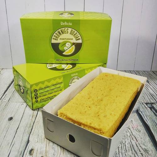 Brownies Durian - Oleh-Oleh Khas Pontianak
