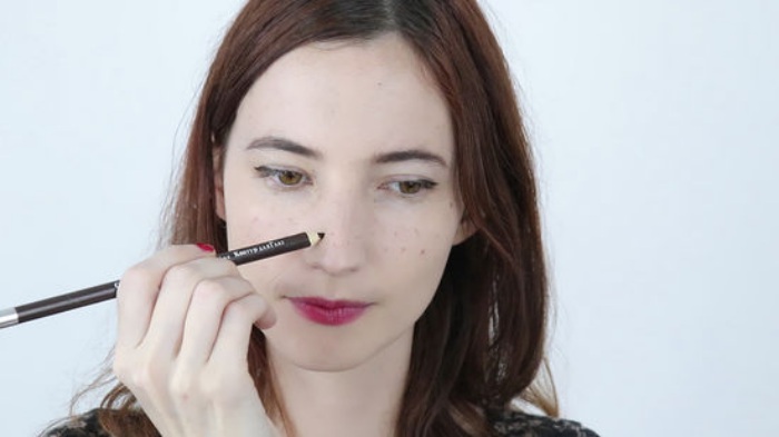 Cara Aplikasikan makeup Freckles