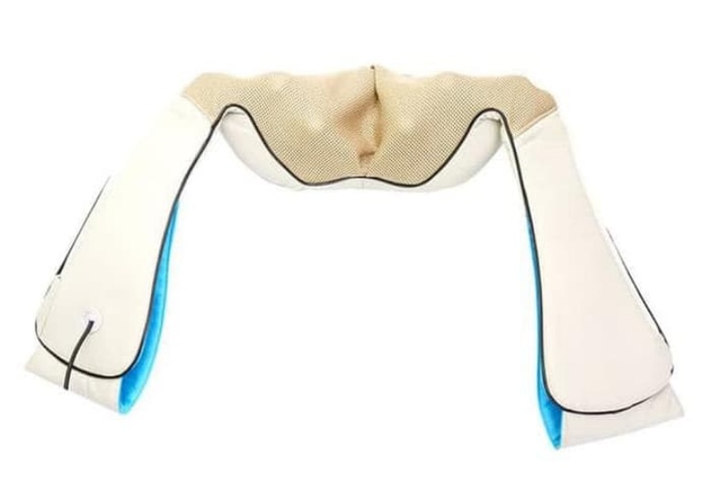 D Rubbing Massage Shawls merupakan alat pijat elektronik dan fleksibel untuk para pekerja Review Breo 3D Rubbing Massage Shawls: Solusi Pijat Praktis bagi yang Sibuk