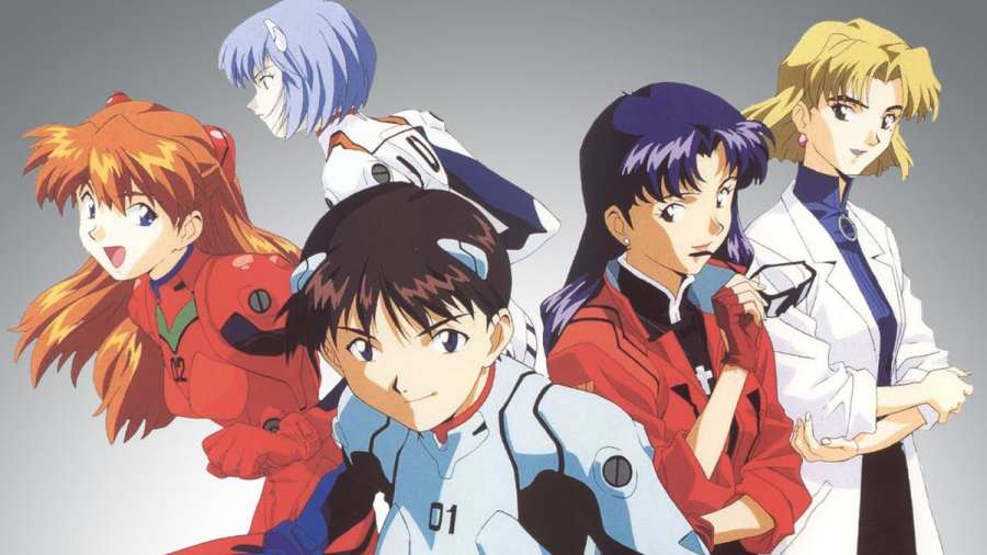 anime action terbaik - Neon Genesis Evangelion