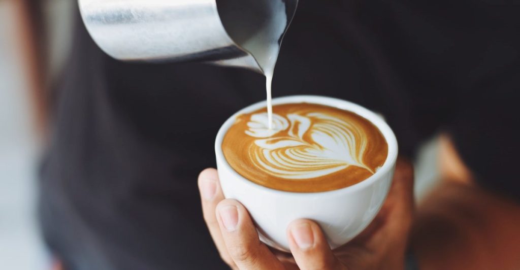 kursus barista - latte art