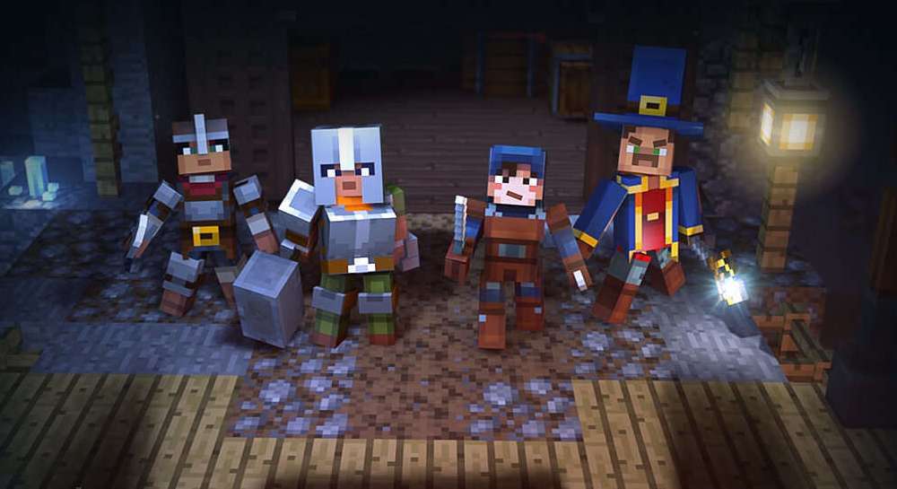 game pc terbaru minecraft dungeons