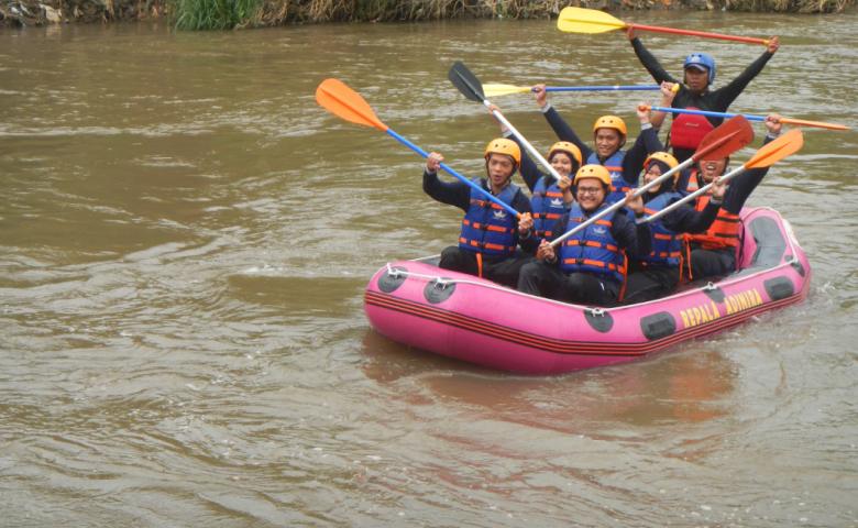 tempat wisata garut Sungai Cimanuk