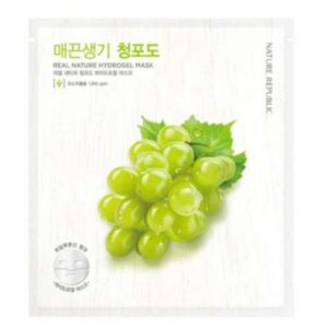 Green grape hydrogel mask