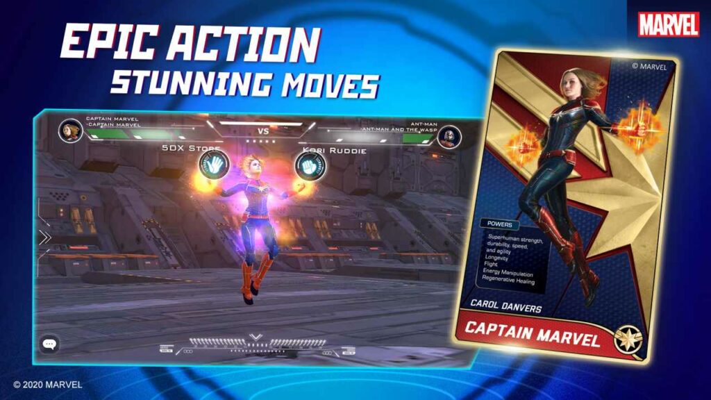 game kartu marvel 5dx