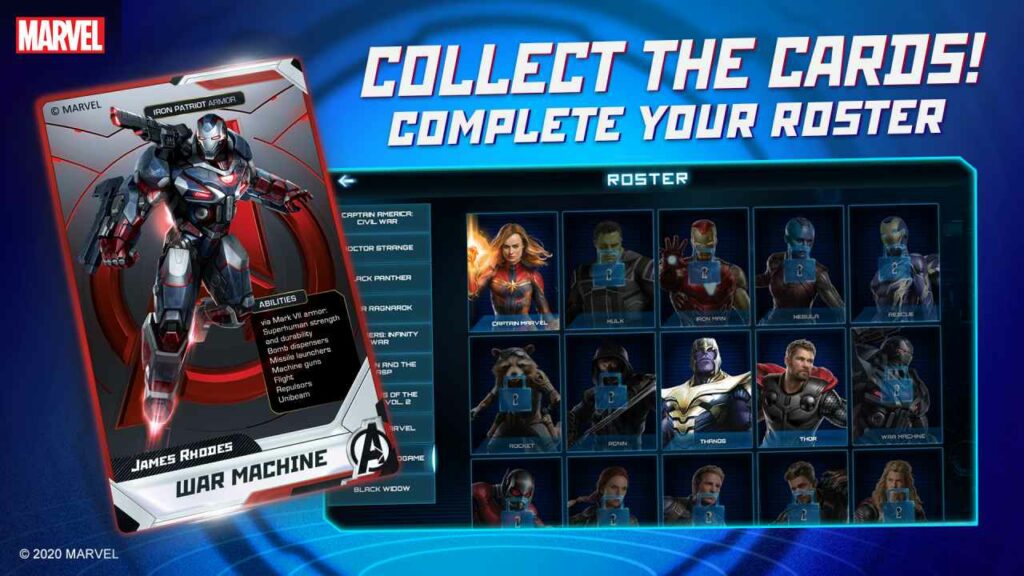 game kartu marvel 5dx