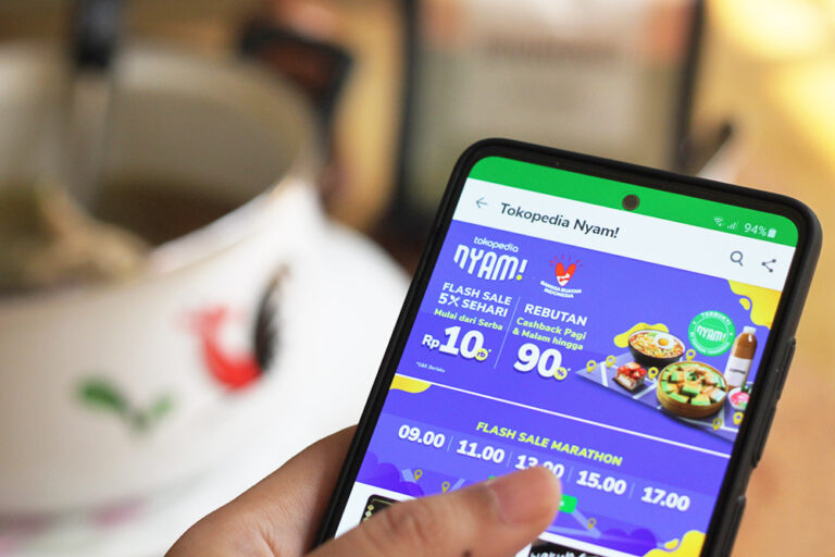 Tren Penjualan Makanan dan Minuman di Tokopedia