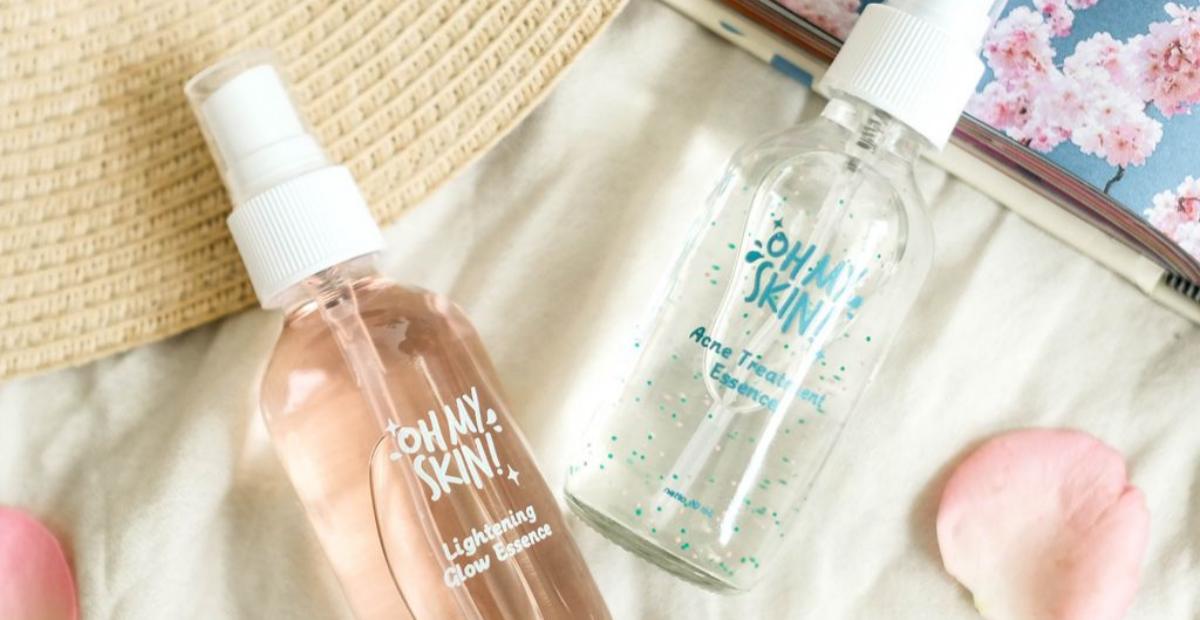 Review Oh My Skin Repairing Acne Lightening Glow Essence No Ribet