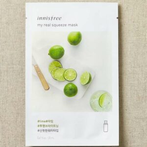 Innisfree It’s Real Squeeze Mask- Lime