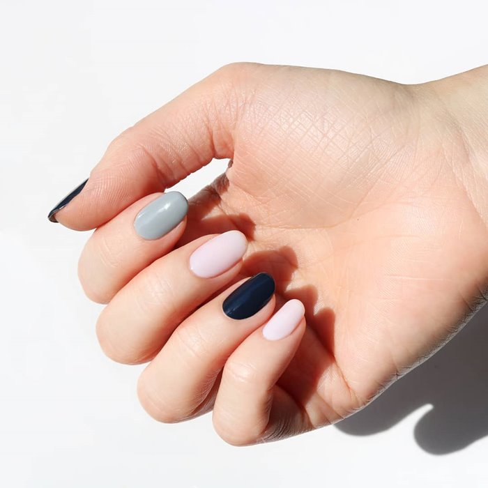 Monochrome Nail Art