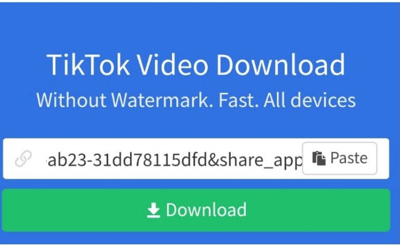 save video tiktok