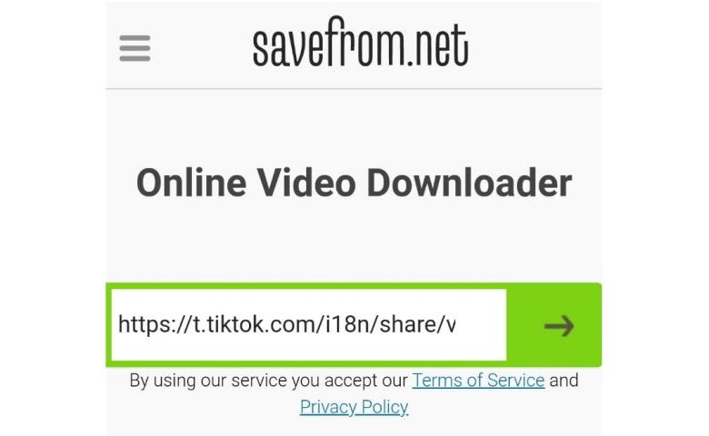 save video tiktok