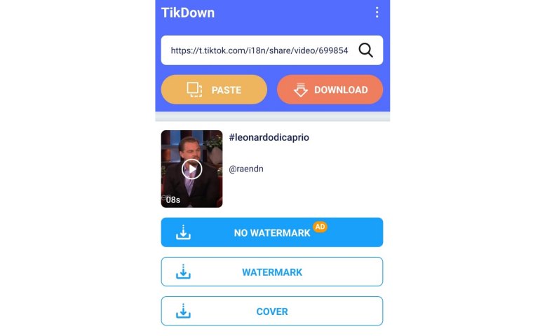 save video tiktok tanpa watermark