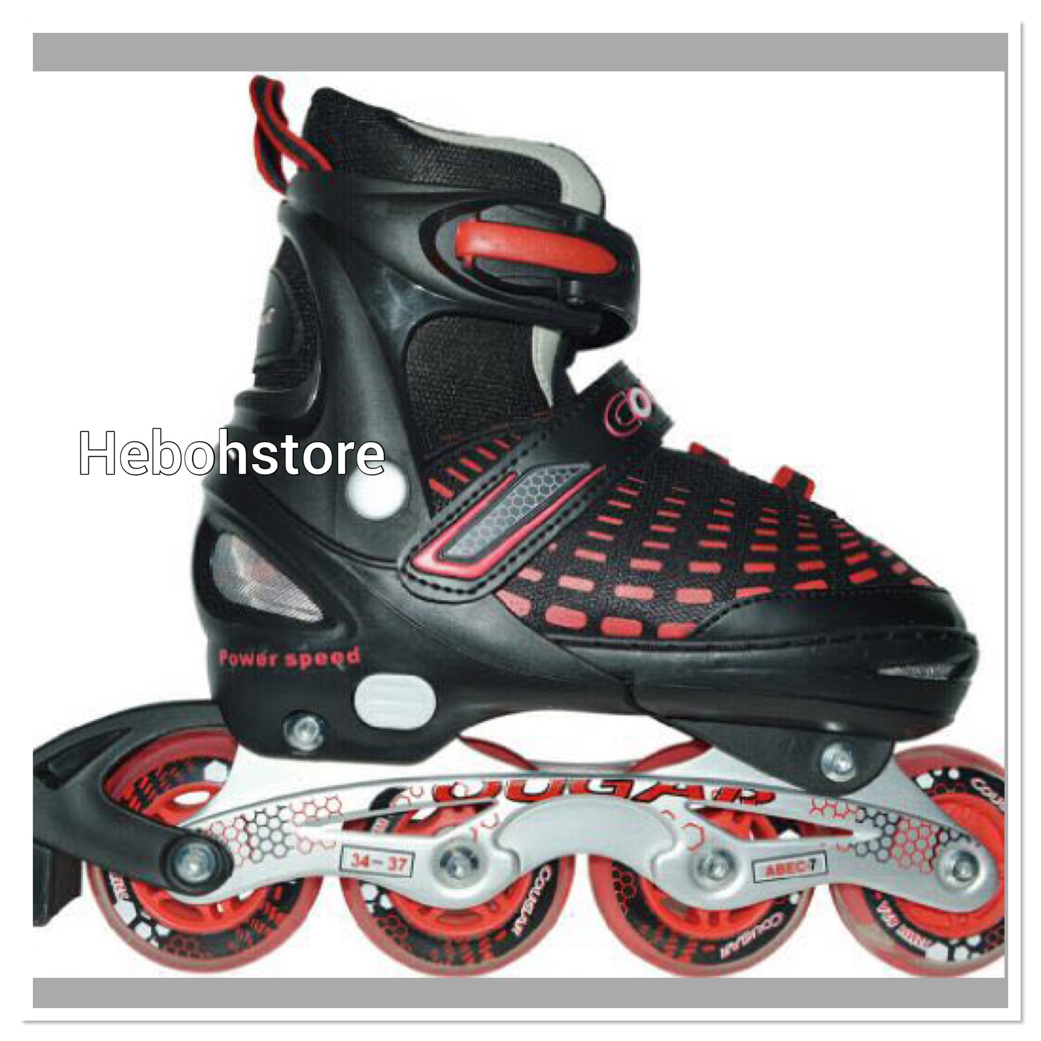 Jual Sepatu roda inline skate COUGAR SPEED ORIGINAL - Jakarta Barat - Hebohstore | Tokopedia