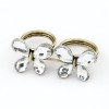 R40426 cincin 2jari korea diamond butterfly