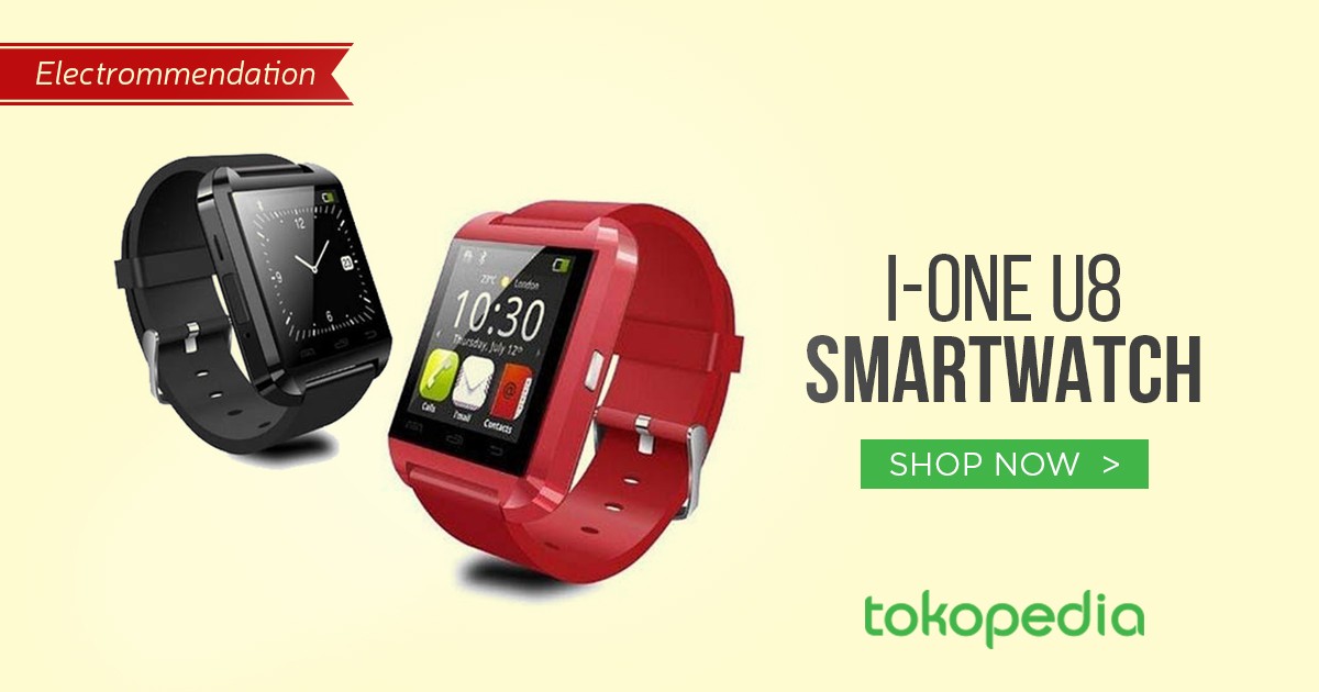Jual I-One U8 Smartwatch  Tokopedia