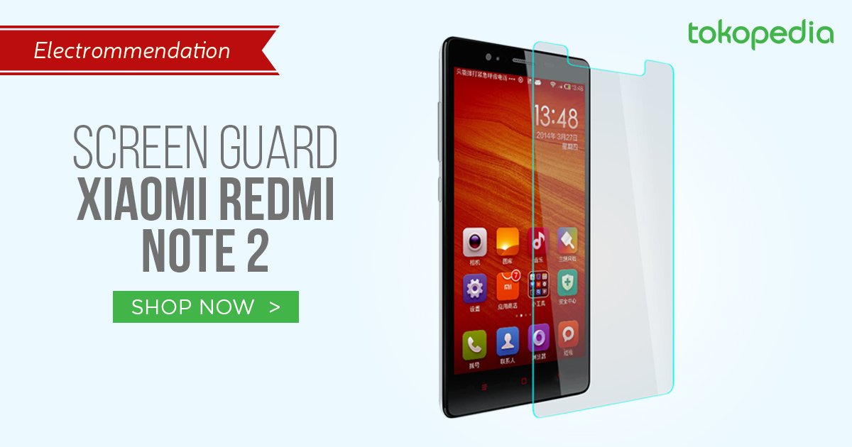 Jual Screen Guard Xiaomi Redmi Note 2 | Tokopedia