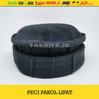 Peci Pakol Taliban Lipat Allsize - Hitam