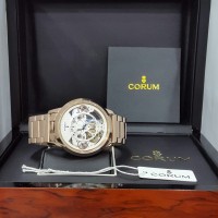 JAM TANGAN PRIA MERK CORUM AUTOMATIC FREE BOX ORIGINAL