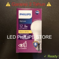Lampu Bohlam LED Philips 13 Watt Kuning/Warm White (13W 13 W 13Watt
