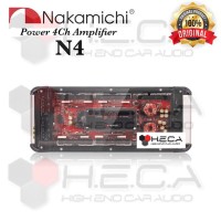 Power Amplifier 4 Channel NAKAMICHI N4 4Ch Audio Mobil N-4 Ampli