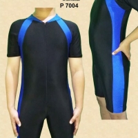 Baju renang diving dewasa pria wanita unisex terusan jumbo