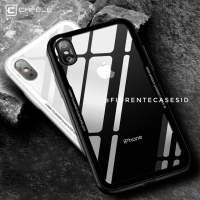 CAFELE Tempered Glass Case iPhone XSMAX XR XS X MAX 10 Casing Acrylic