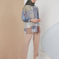 Aleza Label x Hijabenka - Acilla Top Blue