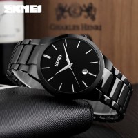 Jam Tangan Analog Pria Original SKEMI 9140 Dengan Desain Yang Simple