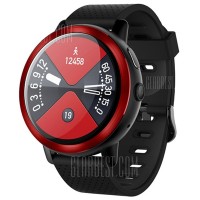 Lemfo lem8 smartwatch android 7.1.1 RAM 2GB/16GB 2MP camera -- merah