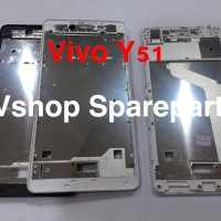 Frame Lcd Tulang Tengah Vivo Y51 Black/White